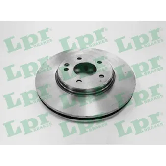 Jeu de 2 disques de frein avant LPR M2611V