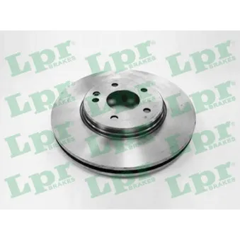 Jeu de 2 disques de frein avant LPR M2611VR