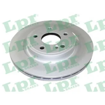 Jeu de 2 disques de frein arrière LPR M4005VR
