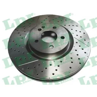 Jeu de 2 disques de frein avant LPR M4007V