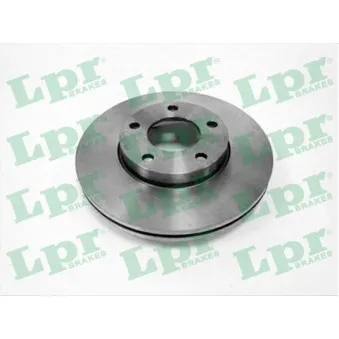 Jeu de 2 disques de frein avant LPR M5003V