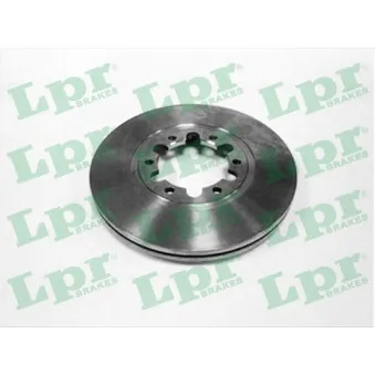 Jeu de 2 disques de frein avant LPR M5008V