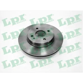 Jeu de 2 disques de frein avant LPR M5017V