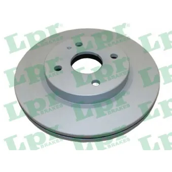 Jeu de 2 disques de frein avant LPR M5017VR
