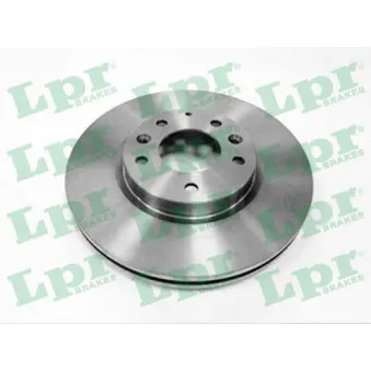 Jeu de 2 disques de frein avant LPR M5019V