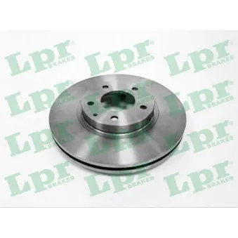 Jeu de 2 disques de frein avant LPR M5027V