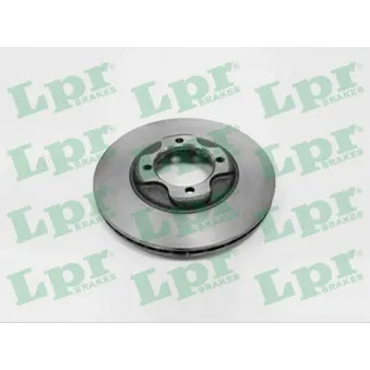Jeu de 2 disques de frein avant LPR M5081V