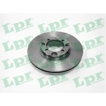 Jeu de 2 disques de frein avant LPR M5121V