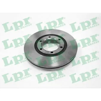 Jeu de 2 disques de frein avant LPR M5201V