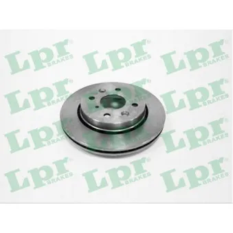 Jeu de 2 disques de frein avant LPR M5611V