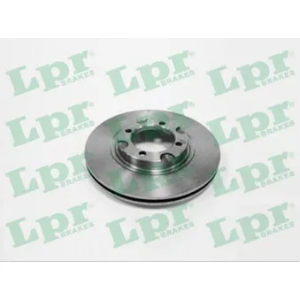 Jeu de 2 disques de frein avant LPR M5641V