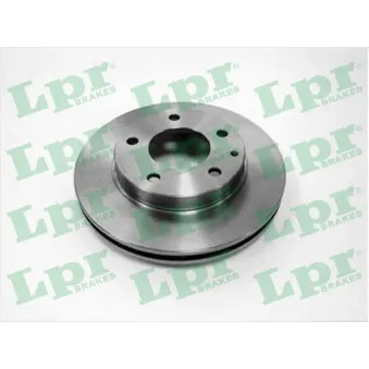 Jeu de 2 disques de frein avant LPR M5701V