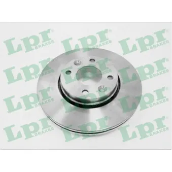 Jeu de 2 disques de frein avant LPR