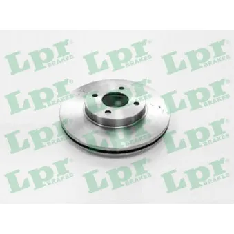 Jeu de 2 disques de frein avant LPR N2027V