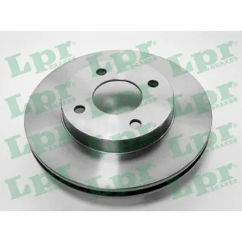 Jeu de 2 disques de frein avant LPR N2046V
