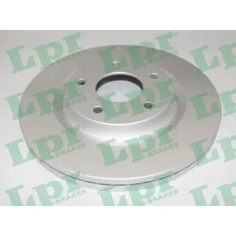 Jeu de 2 disques de frein avant LPR N2055VR