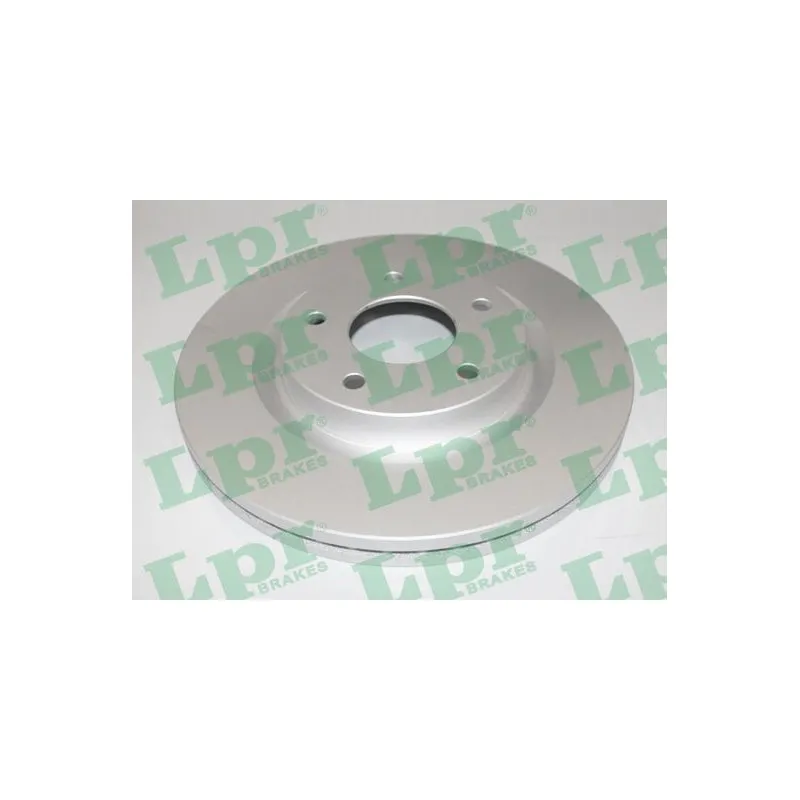 Jeu de 2 disques de frein avant LPR N2055VR