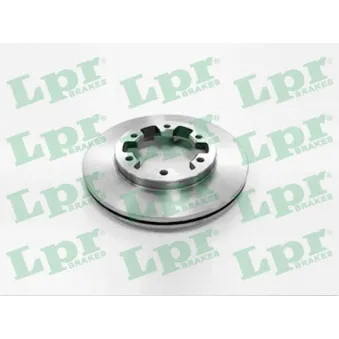 Jeu de 2 disques de frein avant LPR N2201V