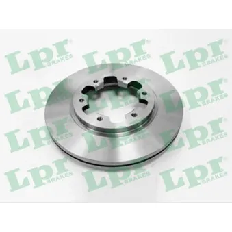 Jeu de 2 disques de frein avant LPR N2371V