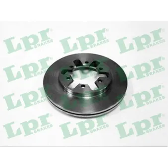 Jeu de 2 disques de frein avant LPR N2631V