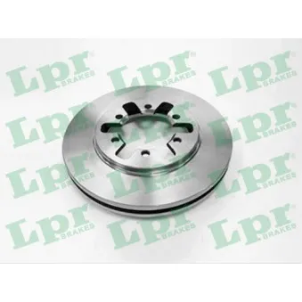 Jeu de 2 disques de frein avant LPR N2711V