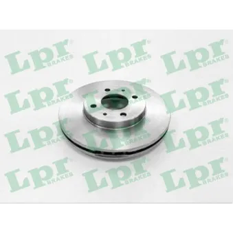 Jeu de 2 disques de frein avant LPR N2741V