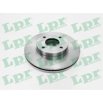 Jeu de 2 disques de frein avant LPR N2812V
