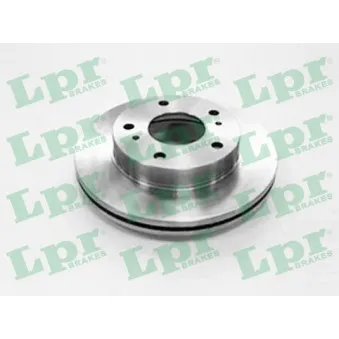 Jeu de 2 disques de frein avant LPR N2816V