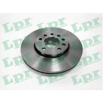 Jeu de 2 disques de frein avant LPR O1009V