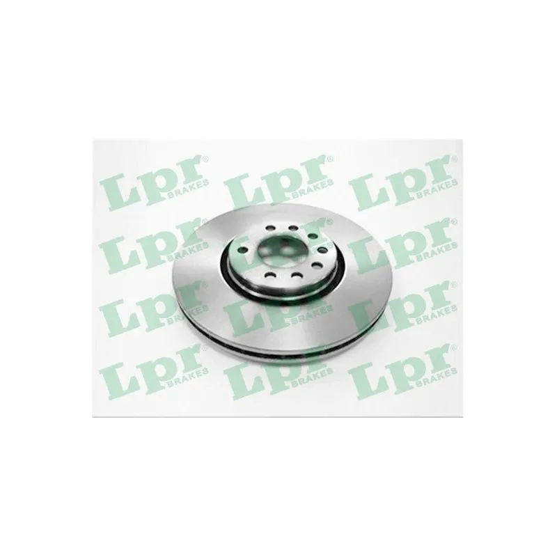Jeu de 2 disques de frein avant LPR O1015VR