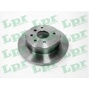 Jeu de 2 disques de frein arrière LPR