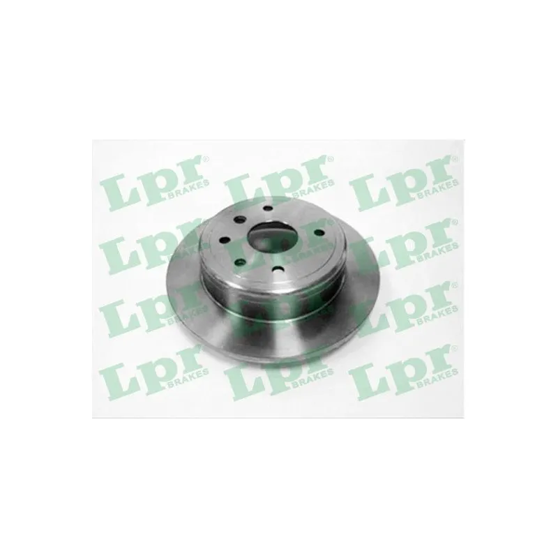 Jeu de 2 disques de frein arrière LPR O1019P