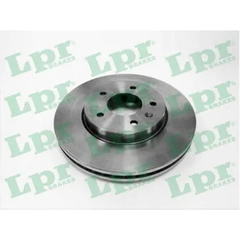 Jeu de 2 disques de frein avant LPR O1026V