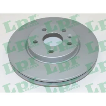 Jeu de 2 disques de frein avant LPR O1035VR