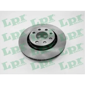 Jeu de 2 disques de frein avant LPR O1171V