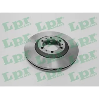 Jeu de 2 disques de frein avant LPR O1373V