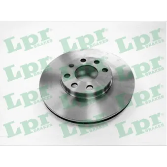 Jeu de 2 disques de frein avant LPR