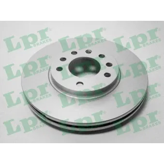 Jeu de 2 disques de frein avant LPR O1411VR