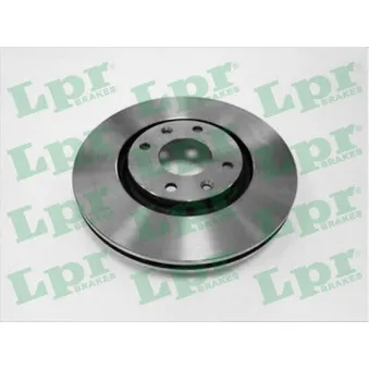 Jeu de 2 disques de frein avant LPR