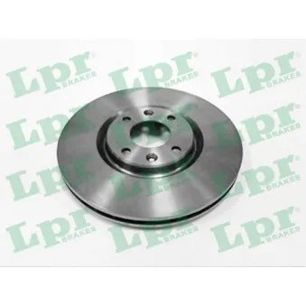 Jeu de 2 disques de frein avant LPR P1010V