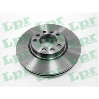 Jeu de 2 disques de frein avant LPR P1012V