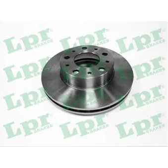 Jeu de 2 disques de frein avant LPR P1022V