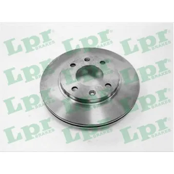 Jeu de 2 disques de frein avant LPR P1171V