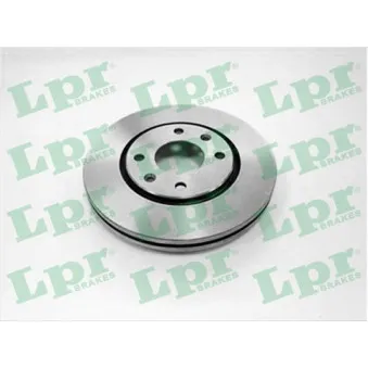 Jeu de 2 disques de frein avant LPR P1201V