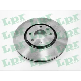 Jeu de 2 disques de frein avant LPR