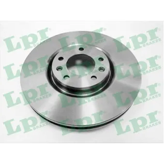 Jeu de 2 disques de frein avant LPR P1261V