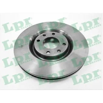 Jeu de 2 disques de frein avant LPR P1273V