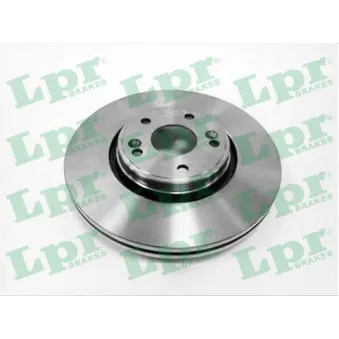 Jeu de 2 disques de frein avant LPR