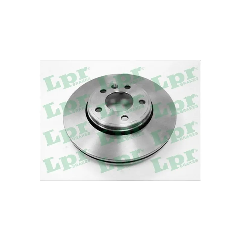 Jeu de 2 disques de frein avant LPR R1007V