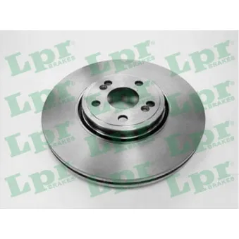 Jeu de 2 disques de frein avant LPR R1008V
